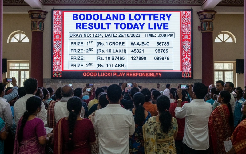 bodoland lottery result today live